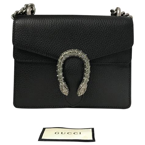 mini sac gucci noir|Gucci Mini Bags for Women .